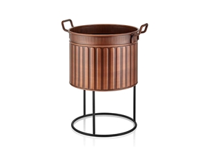 Copper Plant Pot - 46 cm (H) x 32 cm (Dia)