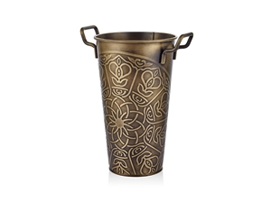 Gold Vase - 50 cm (H)