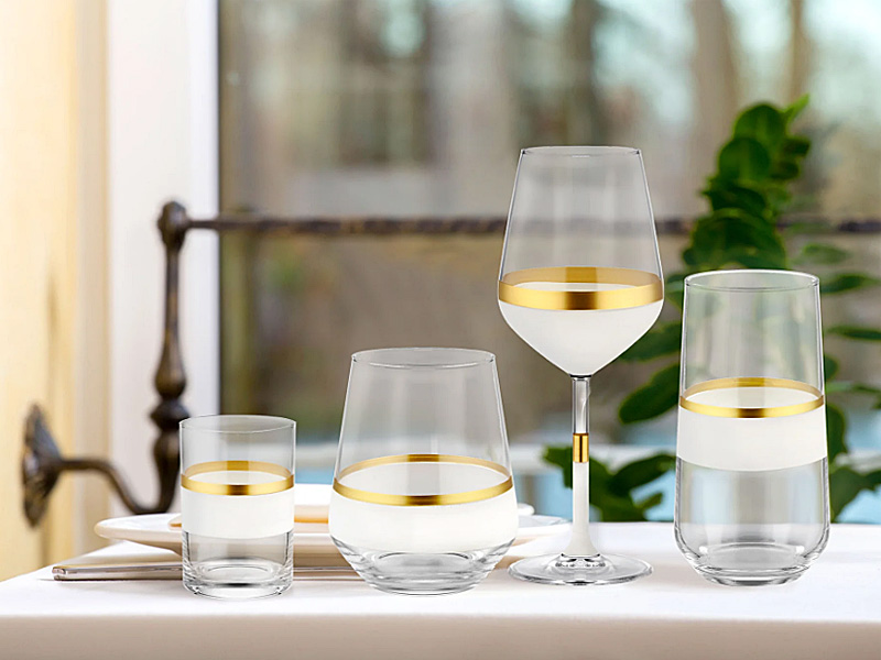 Snow Series Wine Glasses, Set of 6