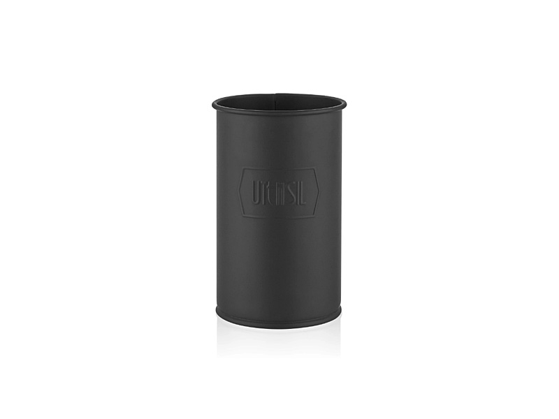 Black Utensil Jar