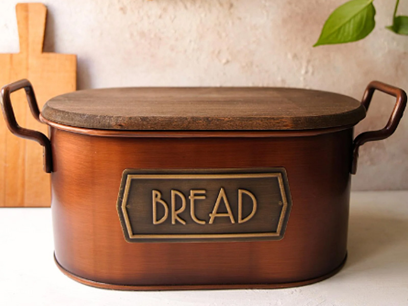 Copper Bread Bin