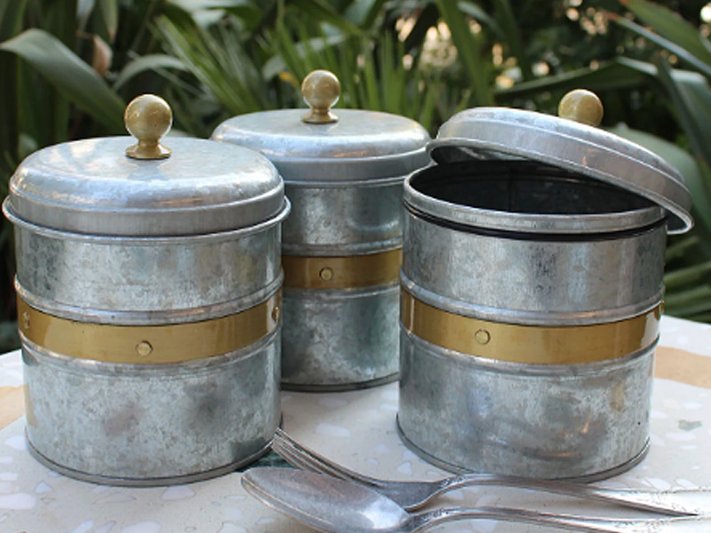 Galvin Series Coffee, Tea, And Sugar Jar Set - 17 cm (H)