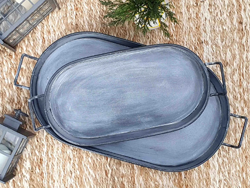 Stone Series Oval Serving Tray (54 x 23 cm)